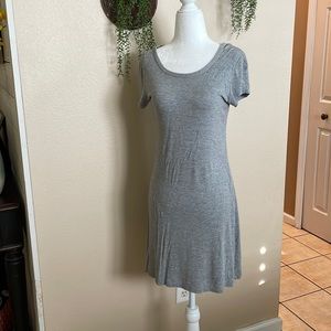 OLIVIA RAY GRAY TEE SHIRT DRESS SIZE M
